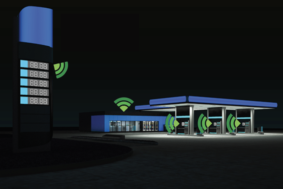 AvaLAN cstore with dark Background